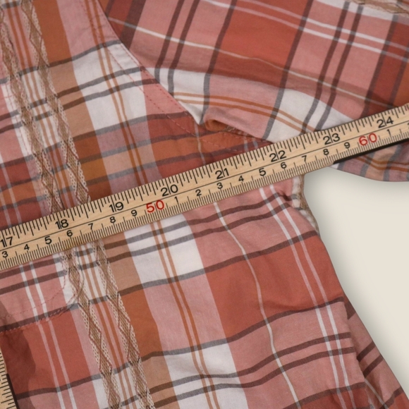 Frye And Co Men’s Aztec Triple Sunset Stripe Pockets Button Up Shirt Size XL - Picture 6 of 7